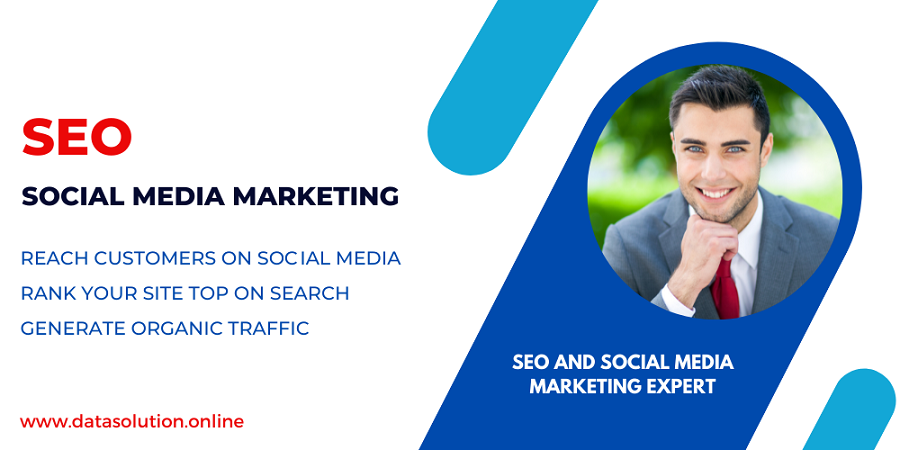 Rank your website top on google search and reach customer on social media
